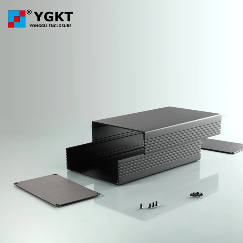 YGS021 Aluminum 127*75-160/165/170/200mm(W*H-L) Nadzor polje PCB primeru dozi DIY primeru Projekta polje