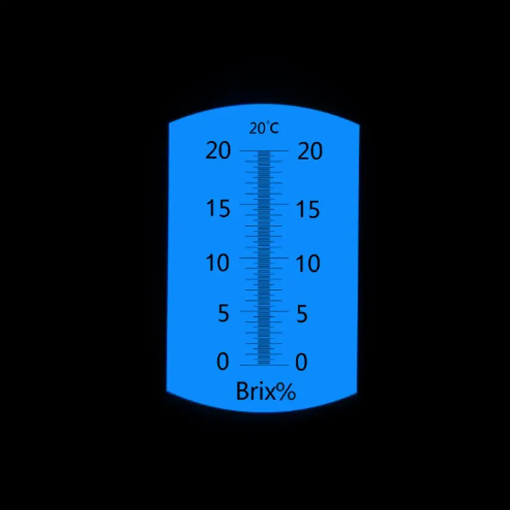 Yieryi ročni Brix Refraktometer 0-20% Sladkorja Merilnik Refraktometer Digitalni Sladkorja Testiranje Orodja za med,hrana,sadje, Sok