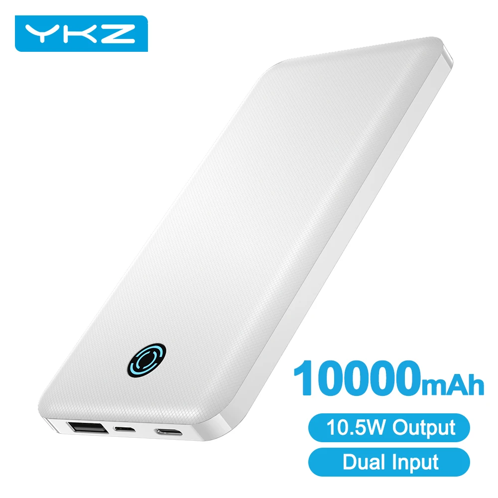 YKZ 10000mah Moči Banke Prenosni USB Tip C Mini Powerbank Hitro Polnjenje Mobilnega Telefona Polnilnik, Mikro USB Zunanje Baterije Potovanja C