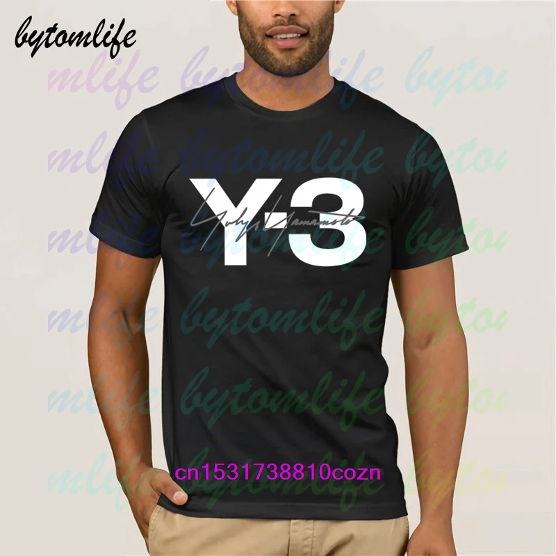 Yohji Yamamoto Klasičnih Tshirt za Moške Poletne Črno, Bombaž, Kratke Rokave Priljubljena Normalno Tee Majice, Vrhovi Tee Unisex Tiskanja Kos