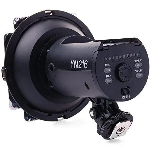Yongnuo YN216 5500K/3200-5500K Dvo-barvni LED Video Fill Light Osvetlitev z 4 Barvni Filtri YN-216 za DV DSLR Fotoaparat Canon Nikon