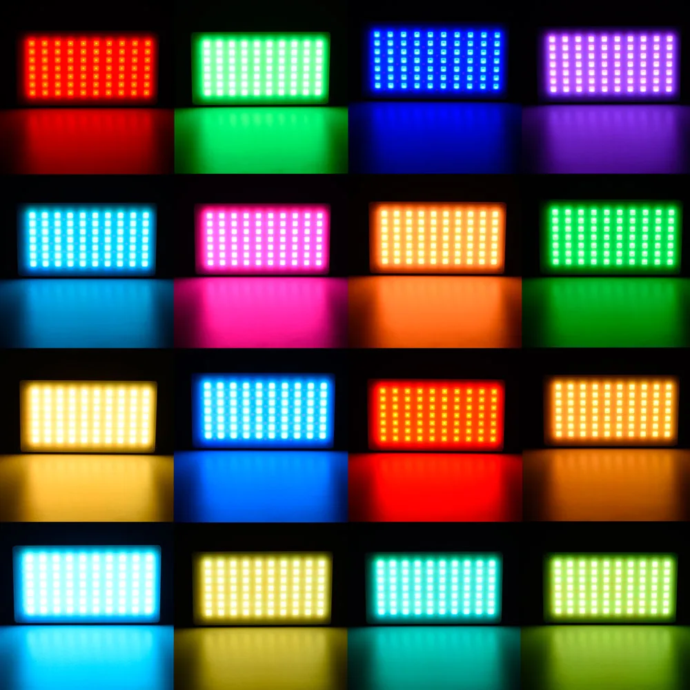 YONGNUO YN365 RGB 12W LED Video Luč Barvite Fotografije Video Osvetlitev Studio DSLR Fotoaparat Lučka za Vlogging Živo Sony, Nikon