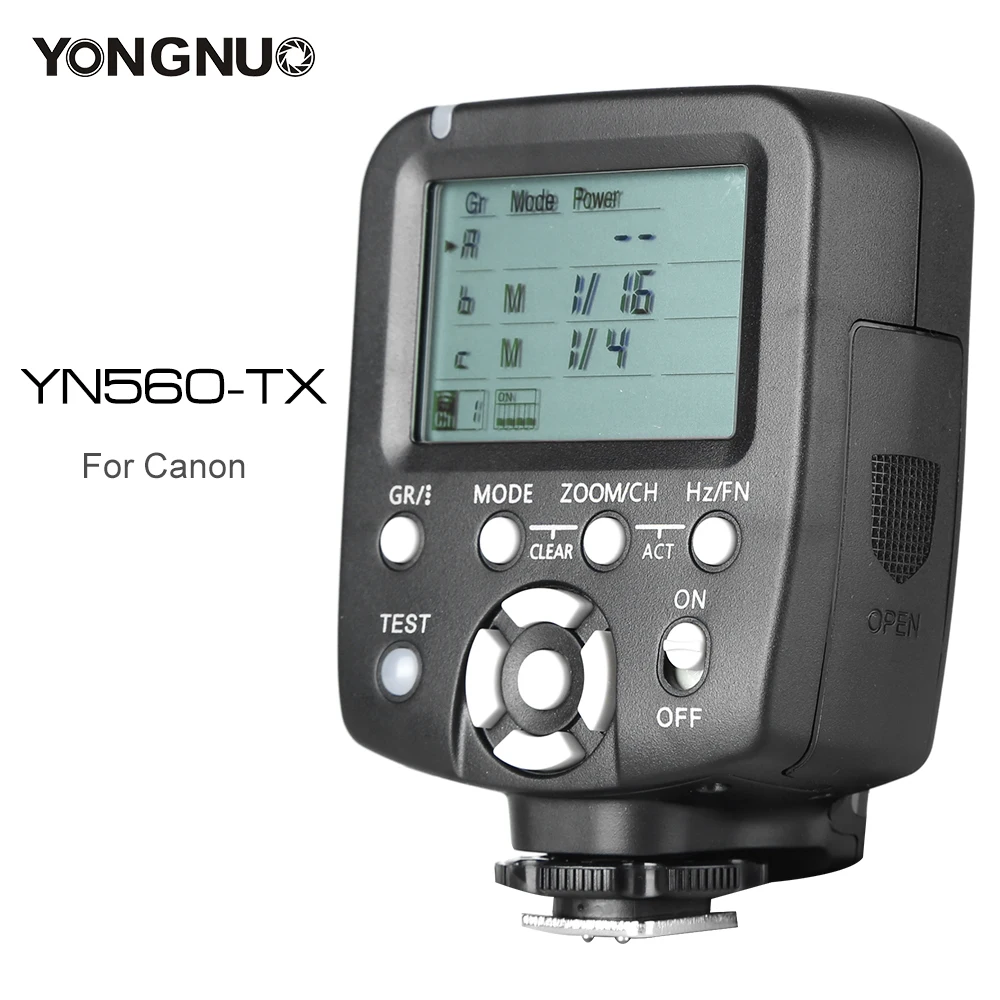 Yongnuo YN560-TX Brezžična Bliskavica Sproži Krmilnik Trasmitter za Yongnuo YN-560III YN560IV Speedlite za Canon DSLR