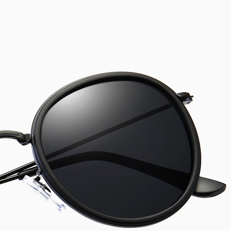 Yoovos Polarizirana sončna Očala Ženske/Moški 2021 Letnik Okrogla sončna Očala Ženske Polarizirana Retro blagovno Znamko Design Oculos De Sol UV400