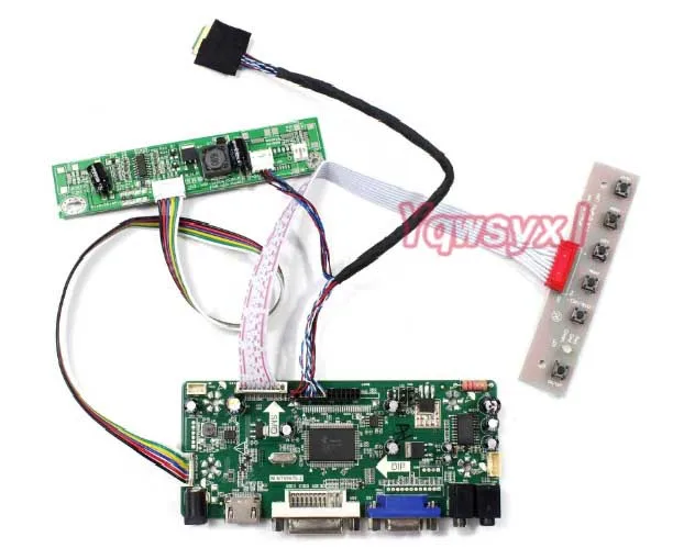 Yqwsyxl komplet za 1280X800 LP154WX7(TL)(B3) LP154WX7-TLB3 LCD zaslon HDMI+DVI+VGA LCD LED zaslon gonilnik Krmilnika Odbor