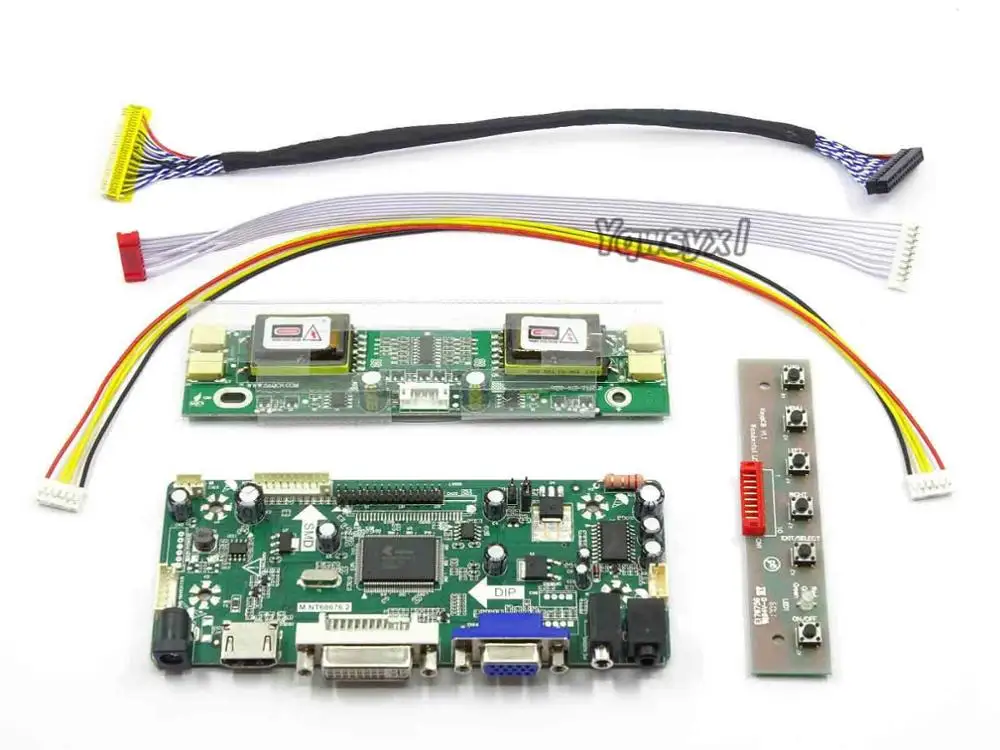 Yqwsyxl Komplet za LM220WE1-TLE1 LM220WE1-TLD4 HDMI + DVI + VGA LCD LED zaslon Gonilnik Krmilnika Odbor