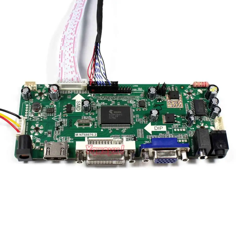 Yqwsyxl Nadzorni Odbor Spremlja Komplet za G150XG01 V0 V. 0 HDMI + DVI + VGA LCD LED zaslon Krmilnik Odbor Voznik