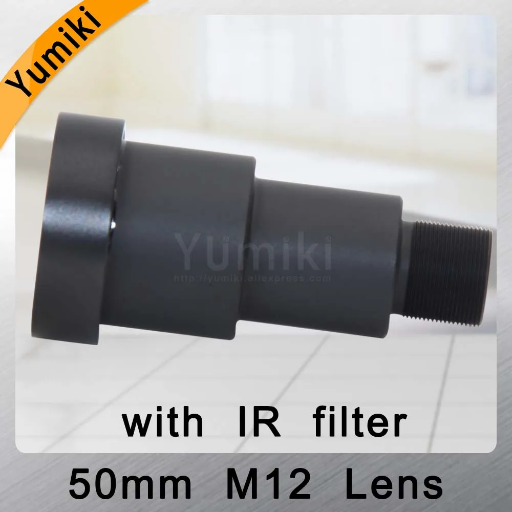 Yumiki CCTV objektiv 50mm M12*0.5 7degree 1/3