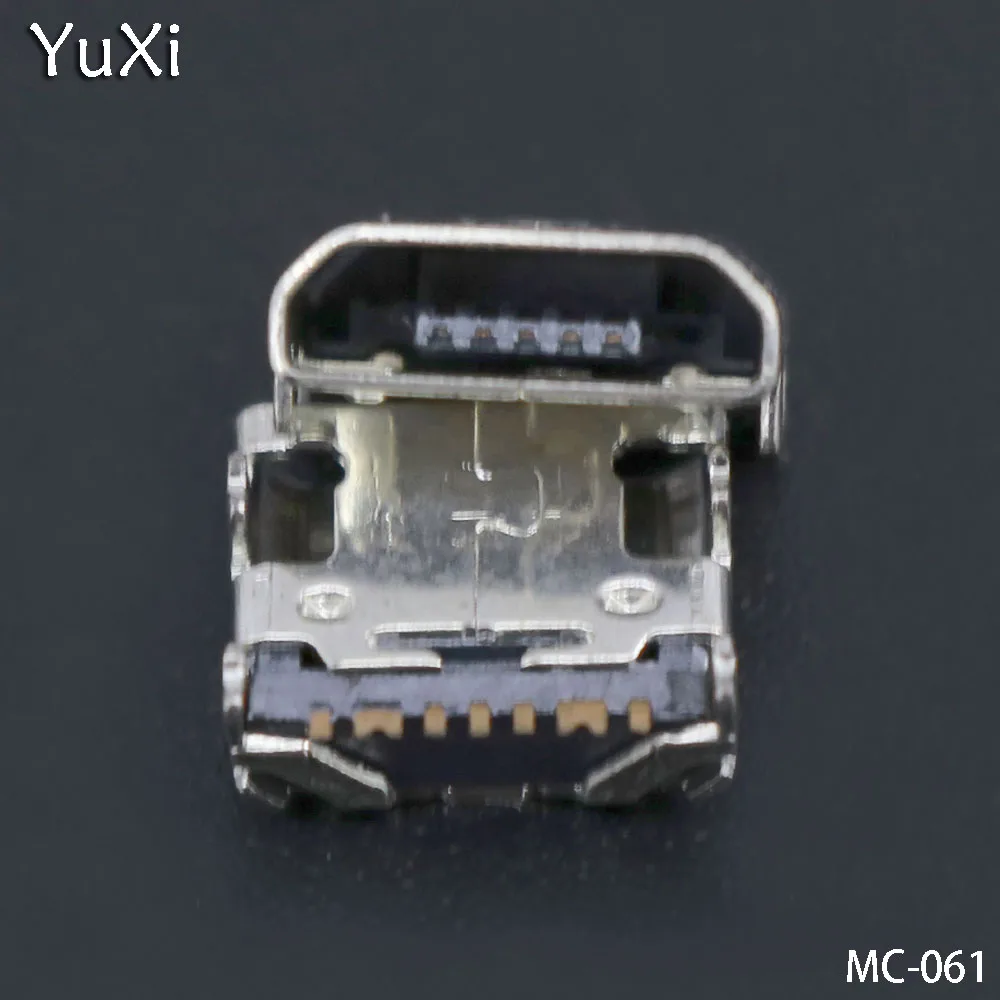 YuXi 100 kozarcev Mikro Mini USB-vtičnica vtičnica priključek za polnilnik za Polnjenje Vrata za Samsung Galaxy Tab T110 T111 T113 T115 T116 T560 T561