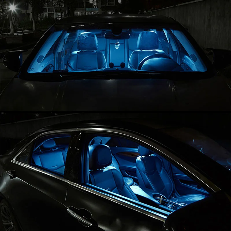 Za 2009-2019 Ford Flex Bel Avto Dodatki Canbus Napak LED Notranjosti Branje Svetlobe Svetlobni Kit Zemljevid Dome Licence Lučka