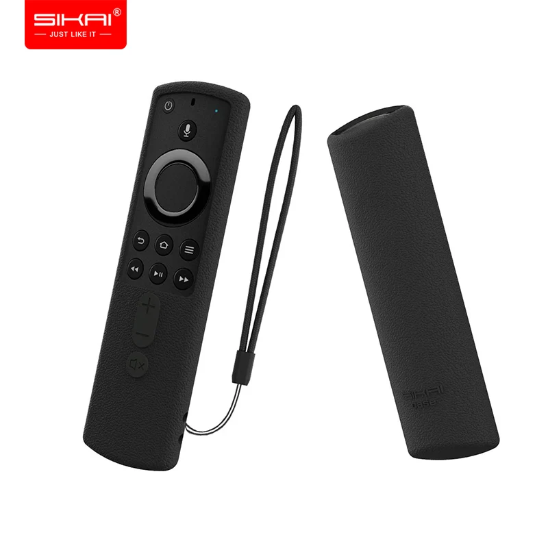 Za Amazon Ogenj TV Palico 4K Ultra HD Kocka (3. Gen) Daljinski upravljalnik Kritje SIKAI Zaščitni Silikonski Anti-Slip Lahki