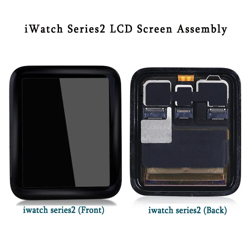 Za Apple Gledati Serije 2 LCD-Zaslon, Zaslon na Dotik, Računalnike 38 mm/42mm Pantalla Zamenjava Za iwatch S1-S5 LCD+Kaljeno Steklo