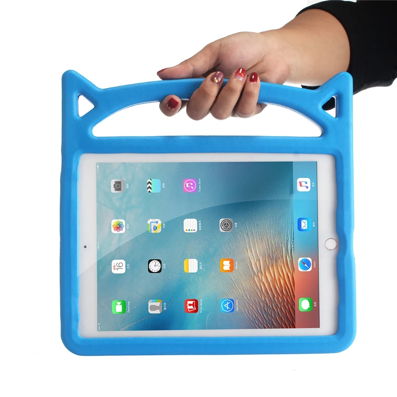 Za Apple iPad 2 3 4 EVA Pena Shockproof Primeru za iPad2 ipad3 ipad4 Funda Coque Otroci, Otroci Ročaj Stojalo Pokrov