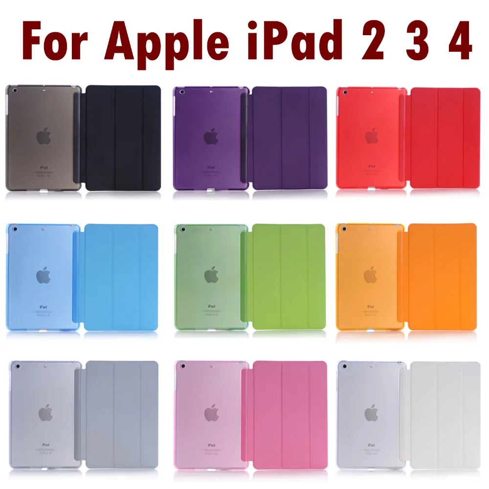 Za Apple iPad 2 3 4 Spalna Wakup Ultral Slim Usnje Smart Cover Ohišje Za iPad 4 / 3 / 2