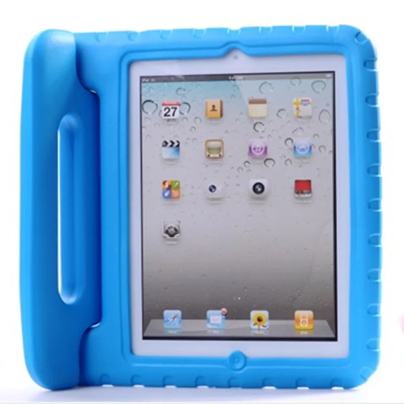 Za Apple iPad Mini 4 EVA Pena Shockproof Ohišje za iPad Mini4 Funda Coque Otroci, Otroci Ročaj Stojalo Pokrov Primerih