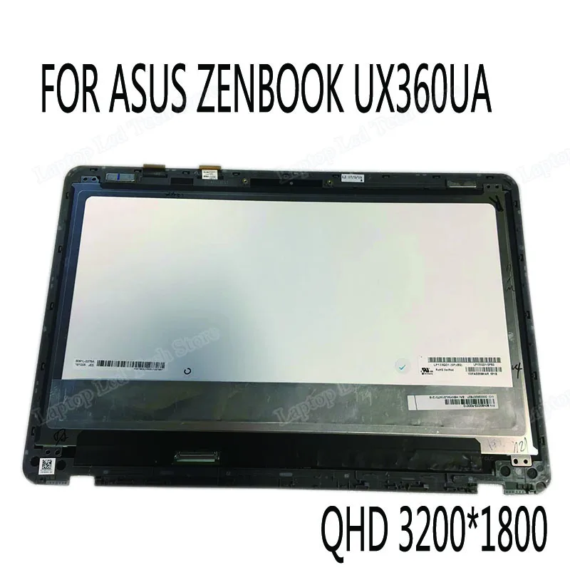 Za Asus Zenbook UX360U UX360UA LCD Zaslon+Dotik, Računalnike Skupščine 3k 3200*1800 prenosni plošči LP133QD1 SPB2 40 PIN LVDS