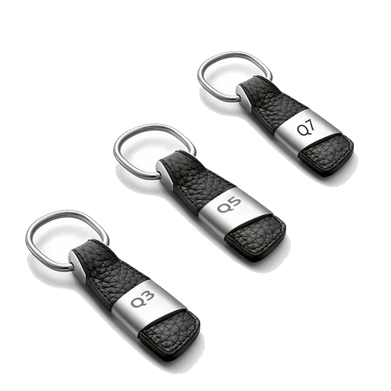 Za Audi A3 A4 B6 B7 B8 B5 A6 C5 C6 A5, Q5 TT 8P 8V 8L V7 V3 A7 80 100 S line Quattro S3 S4 S5 S6 S7 Avto Keychain Logotip Key Ring