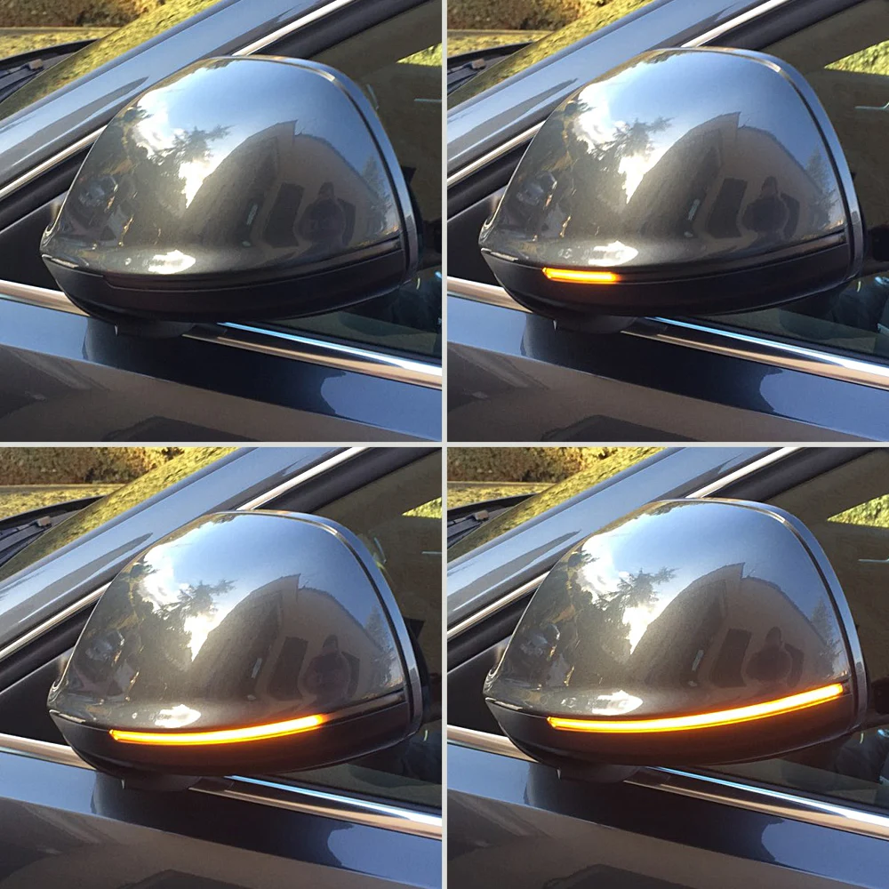 Za Audi Q5 SQ5 8R 2010-2017 V7 Facelift 2010-Dinamičen Zavoj Signal LED Strani Rearview Mirror Kazalnik Blinker Repetitorja Svetlobe
