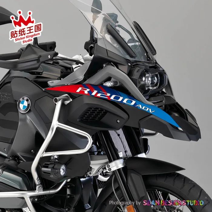 Za BMW Motorrad-2018 R1200GS-LC ADV Avantura kit Kljun Fender Motocikel Nalepke Nalepke Nepremočljiva M 24