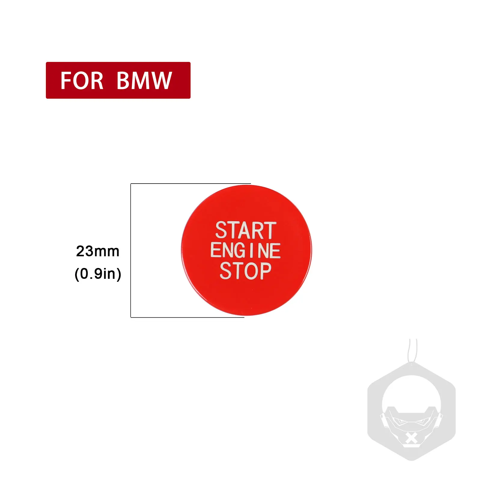 Za BMW Serije 3 X5 X6 G20 G05 G06 G07 G14 G29 F40 F44 Avto Notranje zadeve Kristalno Zagon Motorja Stop Stikalo za Vklop Gumb za Vžig