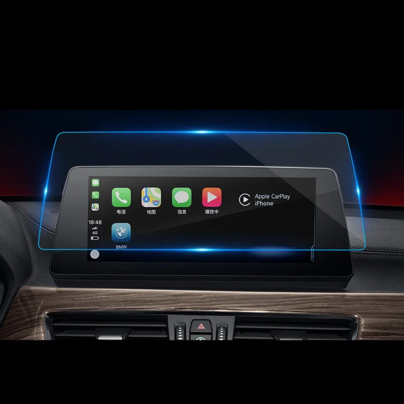Za BMW X1 F48 2020 10.25 Palčni Avtomobilski Navigacijski Zaslon Patron Centralni Nadzorni Zaslon Kaljeno Steklo Zaslona Zaščitno folijo