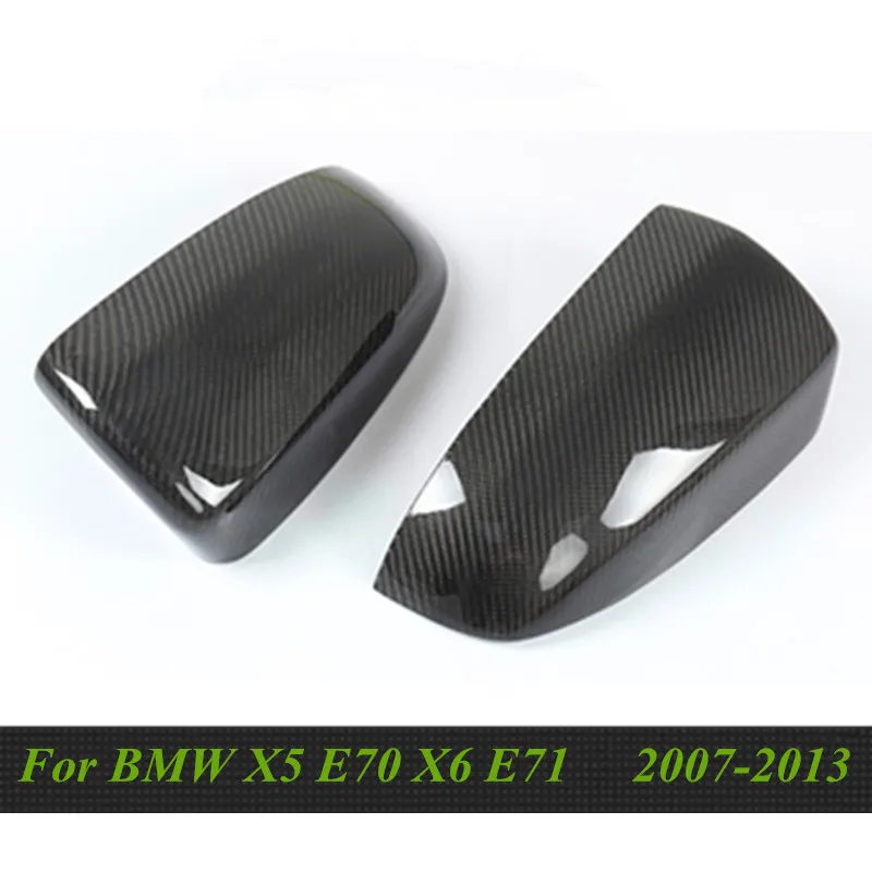 Za BMW X5 ogledalo X5 E70 X6 E71 Ogljikovih Vlaken pogled od zadaj Skp Ogledalo Kritje X6 E71 Ogljikovih Ogledalo kritje 2007 - 2013