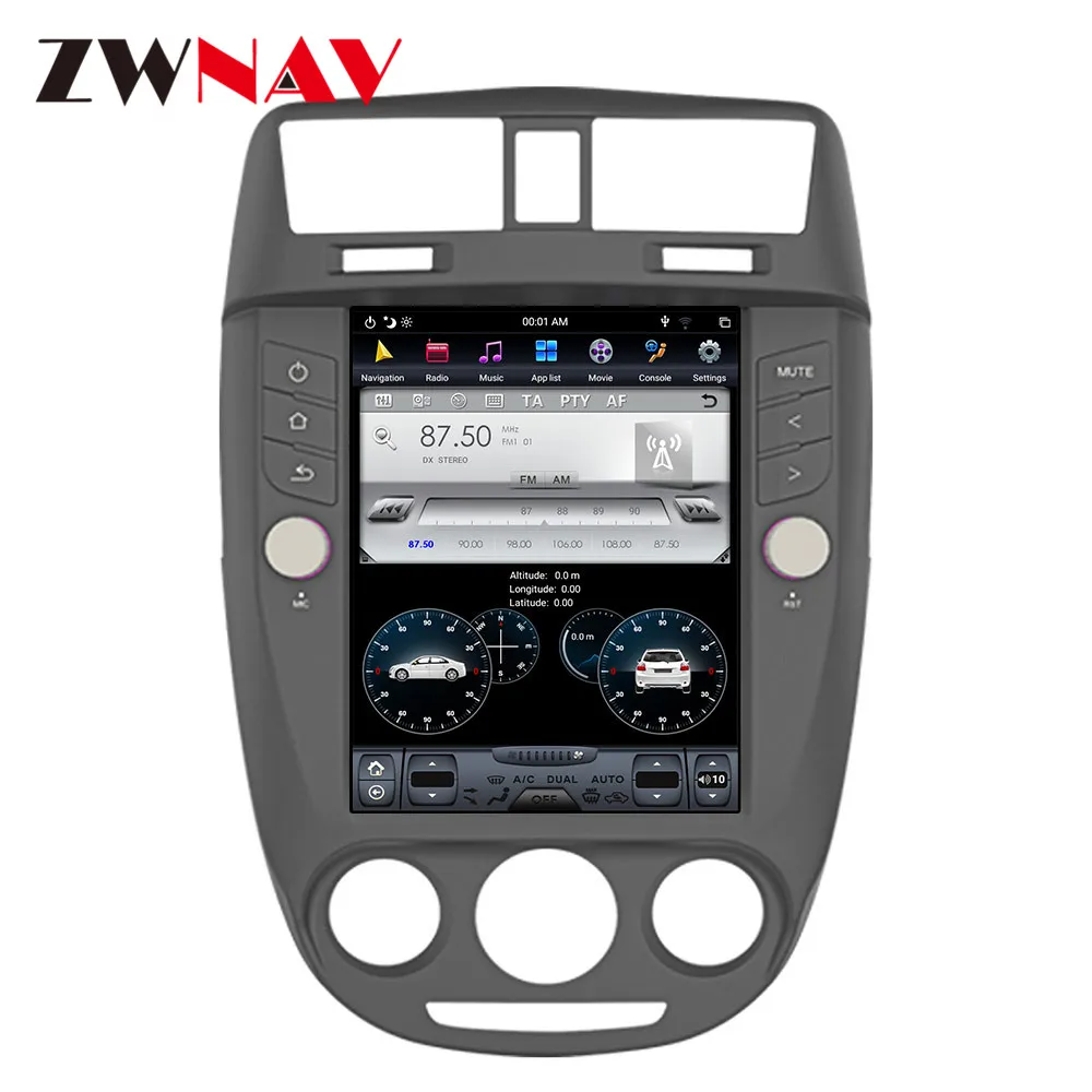 Za Buick Excelle 128G Tesla Zaslon Android Avto multimedijski Predvajalnik, GPS Zvok Radia Samodejno Stereo Vodja Enote 2008-