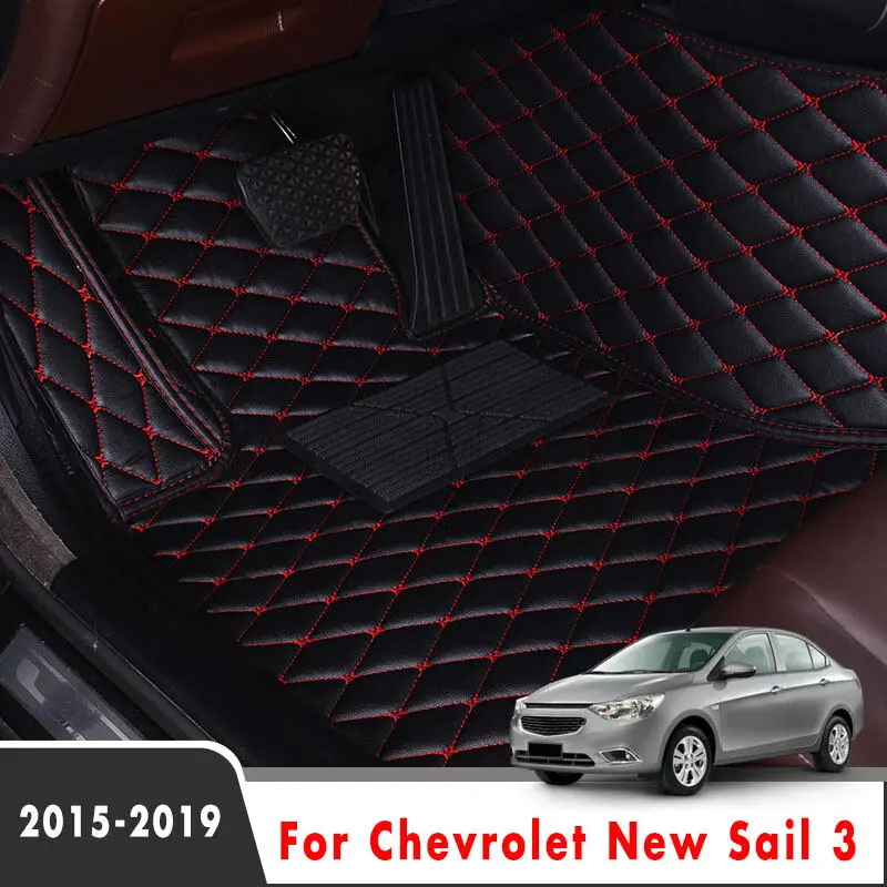Za Chevrolet Novo Jadro 3 2019 2018 2017 2016 Avto Predpražnike Usnje, Preproge Styling Dekoracijo Deli Notranja Oprema