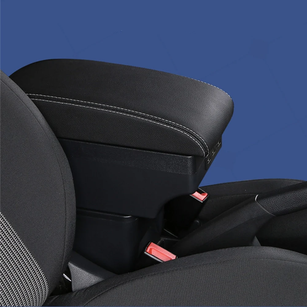 Za Chevrolet Spark III armrest polje univerzalni avto center konzole, spremembo pribor dvojno postavljeno z USB