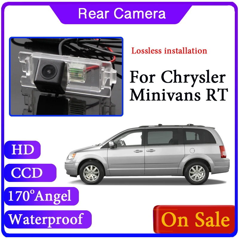 Za Chrysler Minivans Grand Voyager Mesto Države RT 2008~2020 Zadnji Pogled Pogled Kamere.