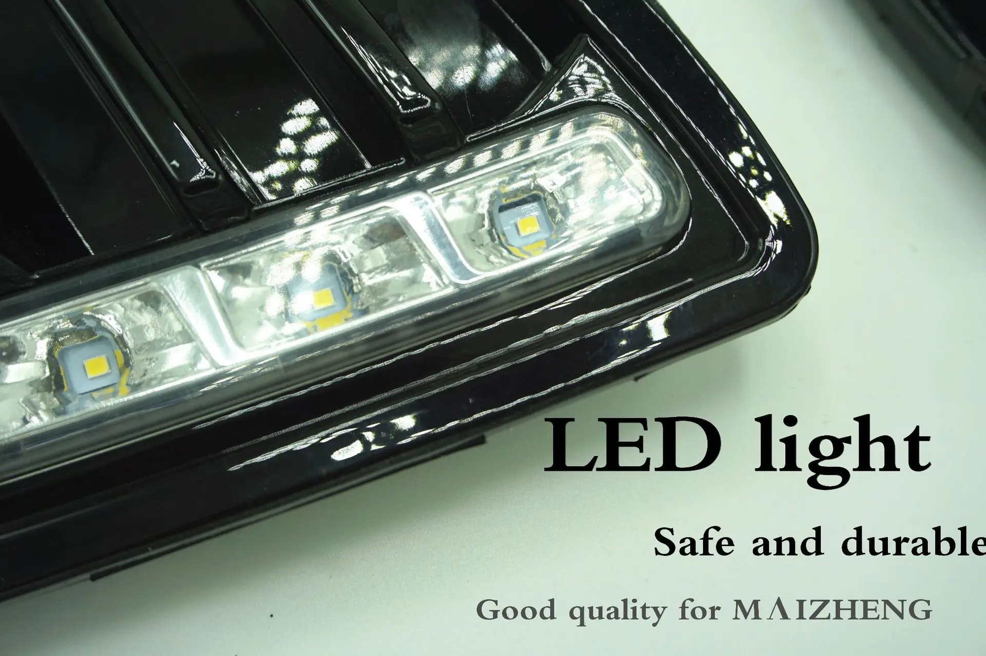 Za Ford Focus 3 MK3 2012~Dnevnih Luči DRL LED Svetilka za Meglo Pokrovček Z Rumenim Obračanja Signala Funkcije