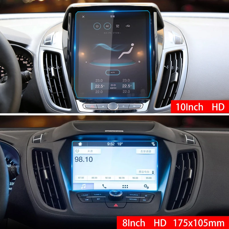 Za Ford Kuga Pobeg 2013 2016 2017 2018 2019 Kaljenega Stekla, Avtomobilsko Navigacijo GPS Zaslon Zaščitna folija Anti Scratch