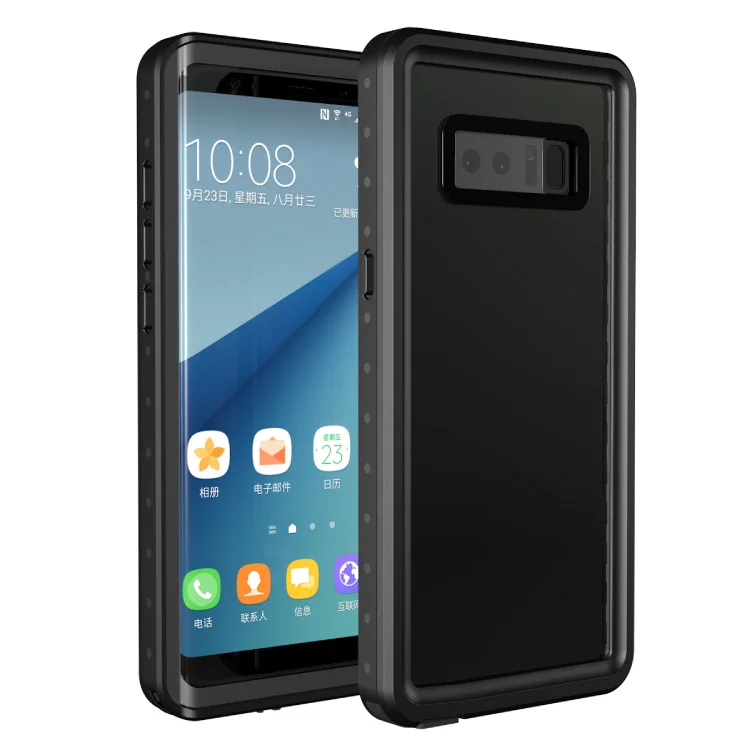 Za Galaxy Note8 Vodotesno ohišje IP68 življenje vode Šok Umazanijo Sneg Dokaz Zaščito za Samsung Galaxy Note 8 Z Dotik ID Pokrov