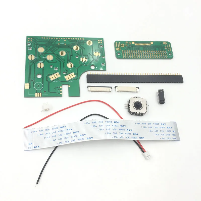 Za Game Boy Nič (DMG-01) 6 Gumbe PCB Board & Stikalo & Priključek Komplet Za Raspberry Pi GBZ