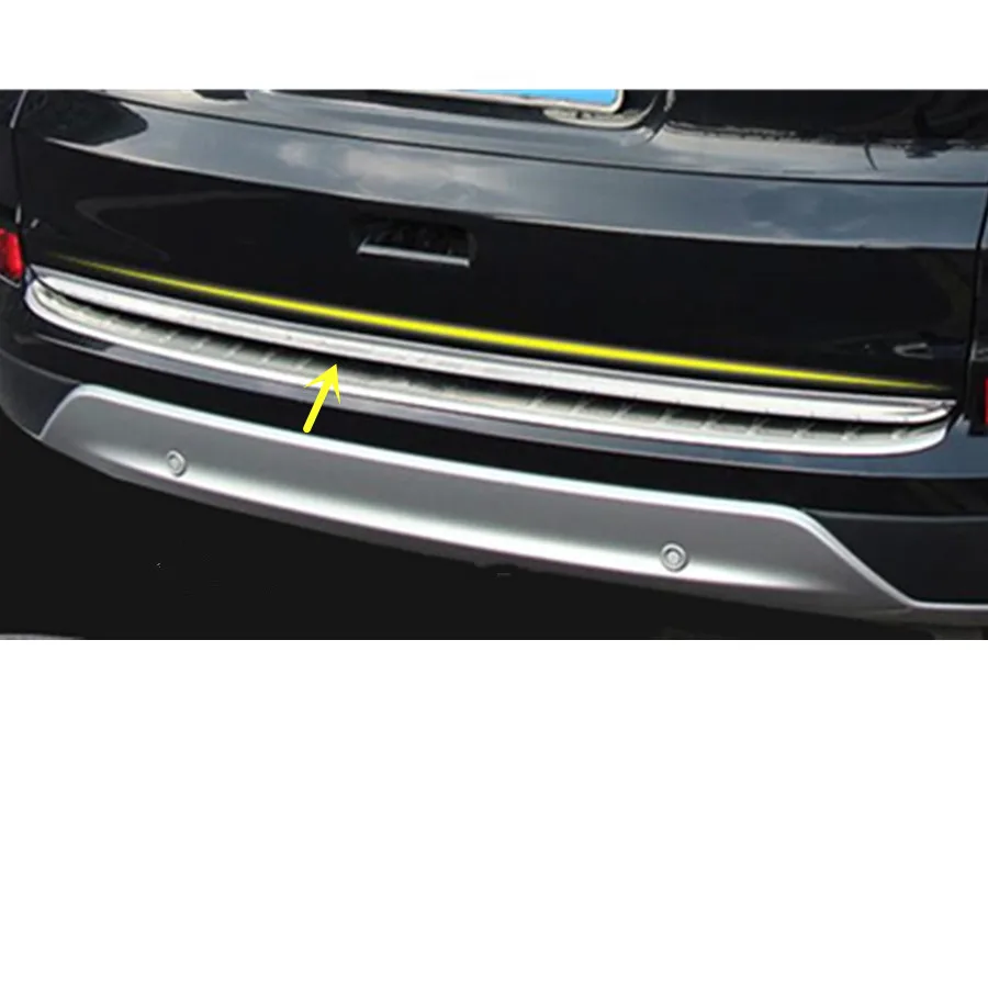 Za Honda CRV CR-V 2012 2013 2016 Avto iz Nerjavečega Jekla Zadnja Vrata Prtljažnik Licenco vrata prtljažnika Odbijača Okvir Tablice Trim 1pcs