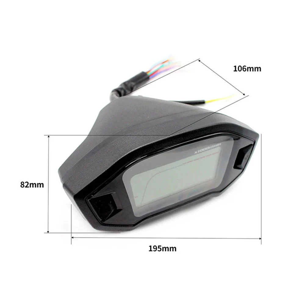 Za Honda Grom MSX 125 MSX125 Motocikel LCD Merilnik Digitalni Indikator za Merjenje nepremočljiva prevožene poti Velocimetro meter