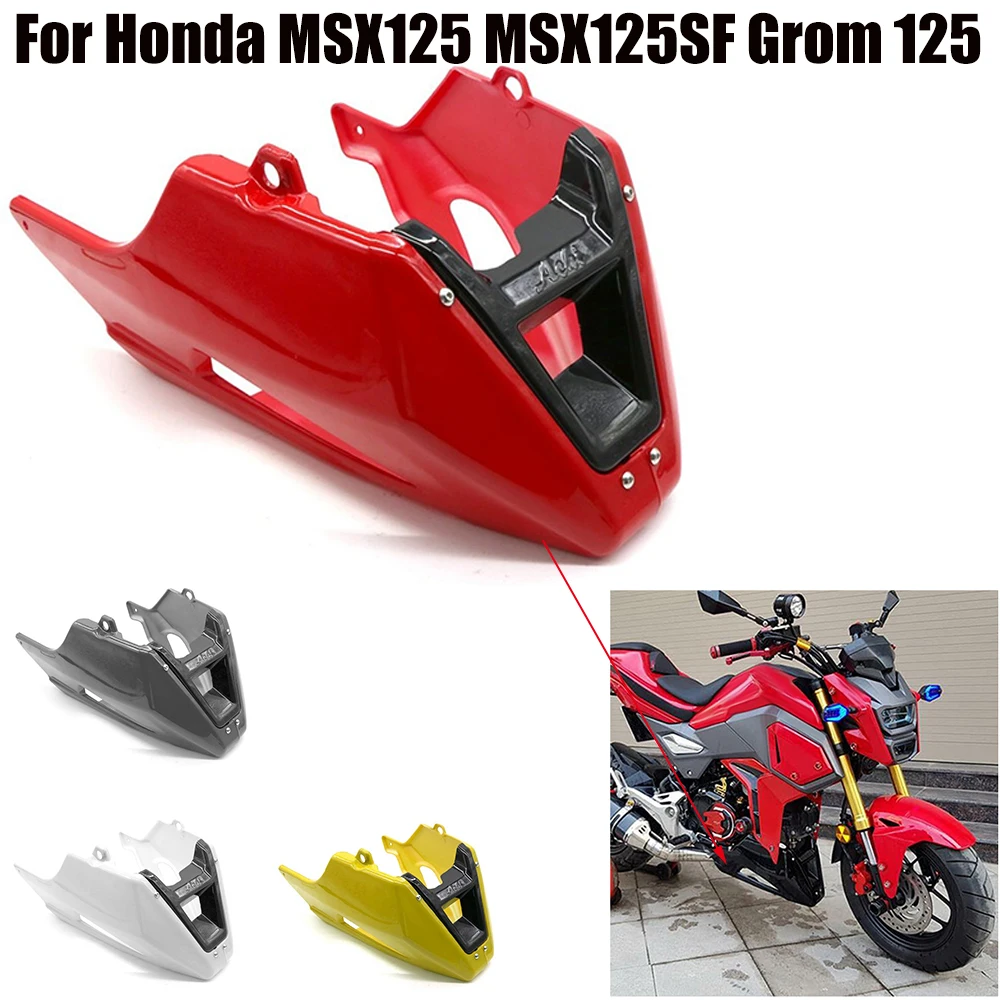Za Honda MSX125 MSX 125 MSX 125SF Grom 125 Motor Motocikla Varovalo Pokrovčka Ohišja Prevleke za Zaščito Oklep Trebuh Zaščitnik