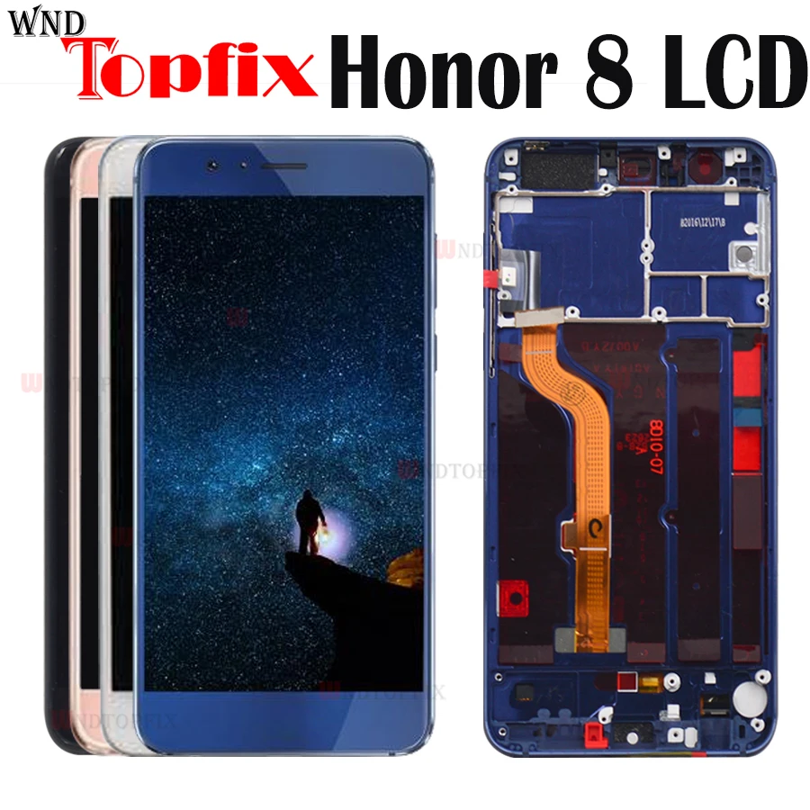 Za Huawei Honor 8 LCD-Zaslon na Dotik Za Honor8 LCD Za 5.2