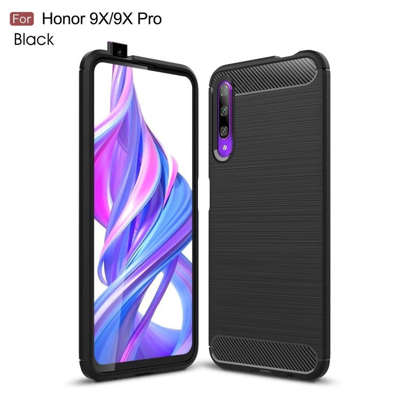 Za Huawei Honor 9X Primeru Mehke Silikonske Gume TPU Fundas Mobilni Telefon Vrečko Primeru Za Huawei Honor 9X Pro Kritje Za Čast 9X Primeru