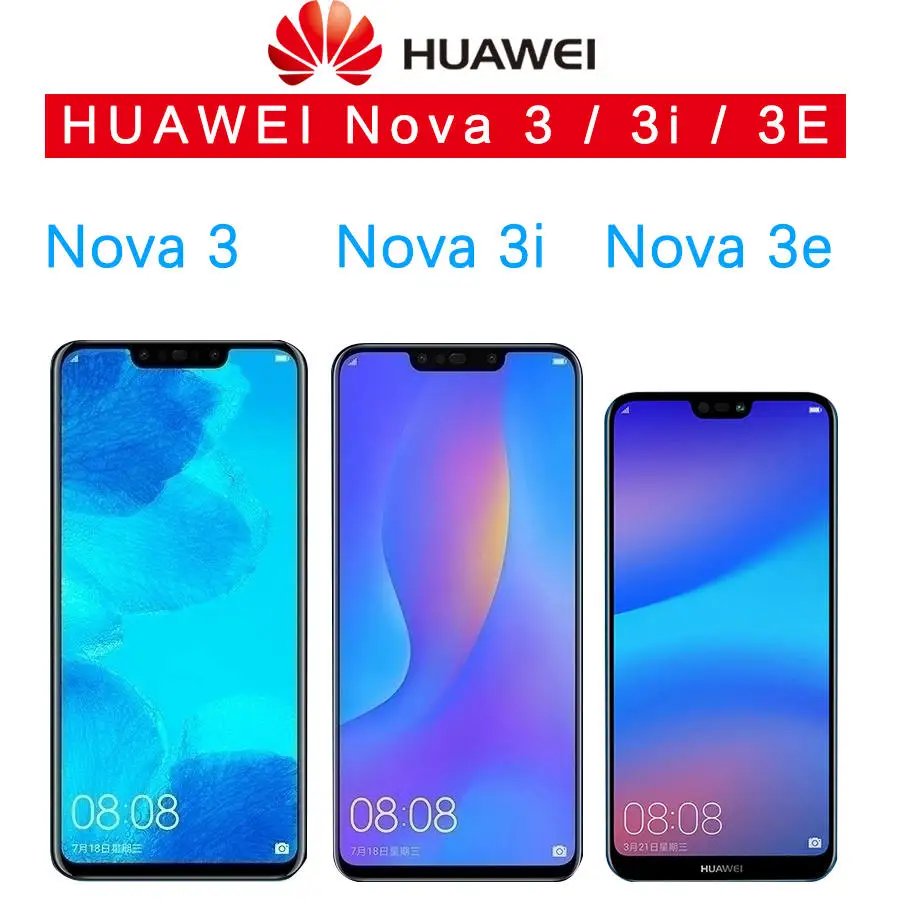 Za Huawei Nova 3 LCD-Zaslon na Dotik PAR LX1 LX9 Nova 3i LCD INO LX2 L21 Nova 3e Zaslon ANE LX3 L23 Zaslon Nova3 Zamenjati