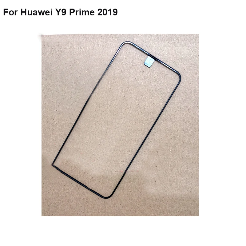 Za Huawei Y9 Prime 2019 Sprednji strani Ohišja Ohišje Tablice Zaslon LCD Ploščo Faceplate Okvir (Brez LCD) Y 9 Prime 2019