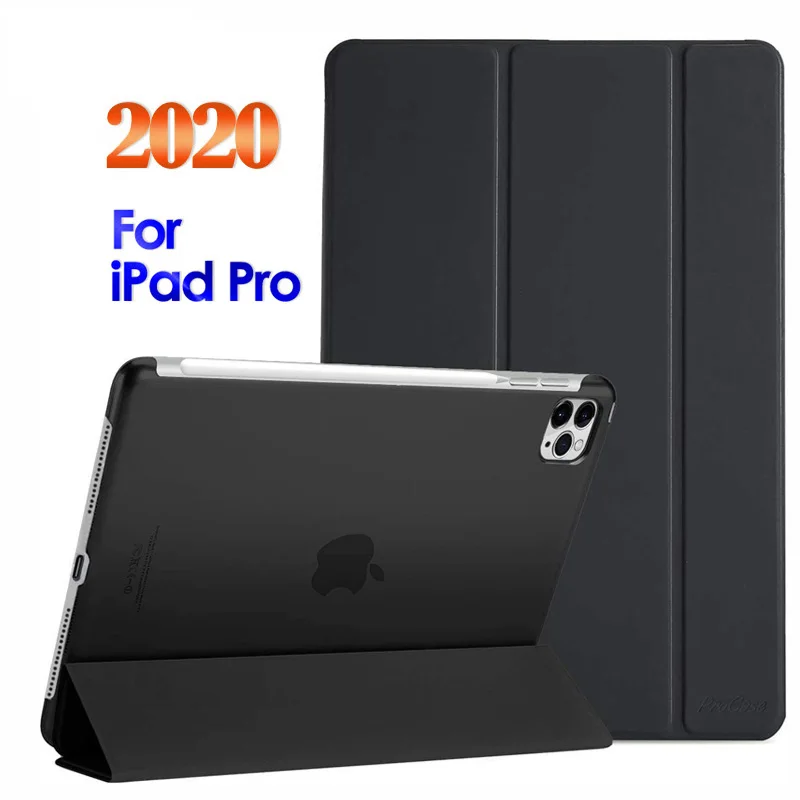 Za iPad Pro 11 2020 Primeru ,Ultra Slim PU Usnje Smart Cover Mehko Funda za Novi iPad Pro za 12,9 4nd Gen Primeru flip stojalo smart primeru
