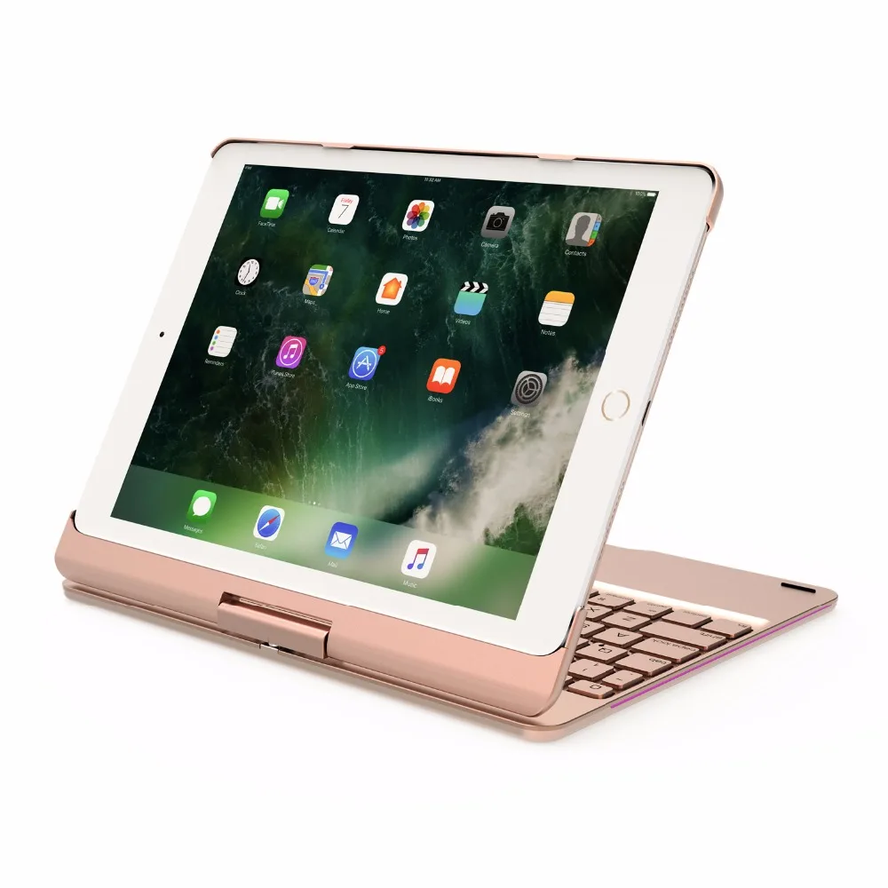 Za iPad z 9.7 Keboard Primeru Rotable Z Bluetooth Tipkovnico za Apple iPad z 9.7 2017 2018 iPad Zraka 1 2 5 6 Pro 9.7 Primeru Zajema