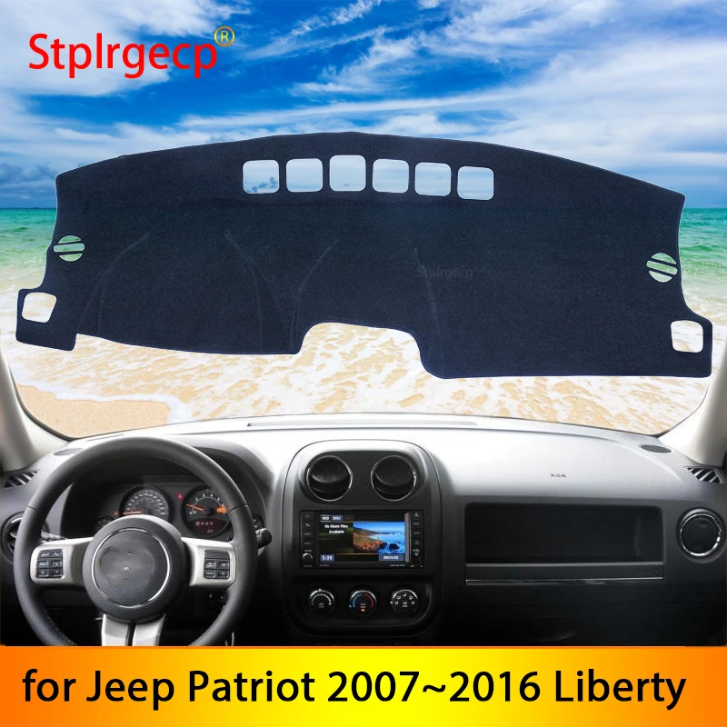 Za Jeep Patriot 2007~2016 Svobode Anti-Slip Mat nadzorna plošča Pokrov Pad Dežnik Dashmat Avto Dodatki 2013 2012 2011