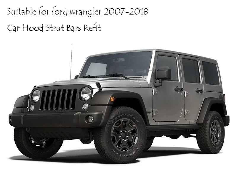 Za Jeep Wrangler 2007-2017 Avto-styling Preuredi Bonnet Kapuco Plin Šok Dvigalo Strut Palice Podporo Palico