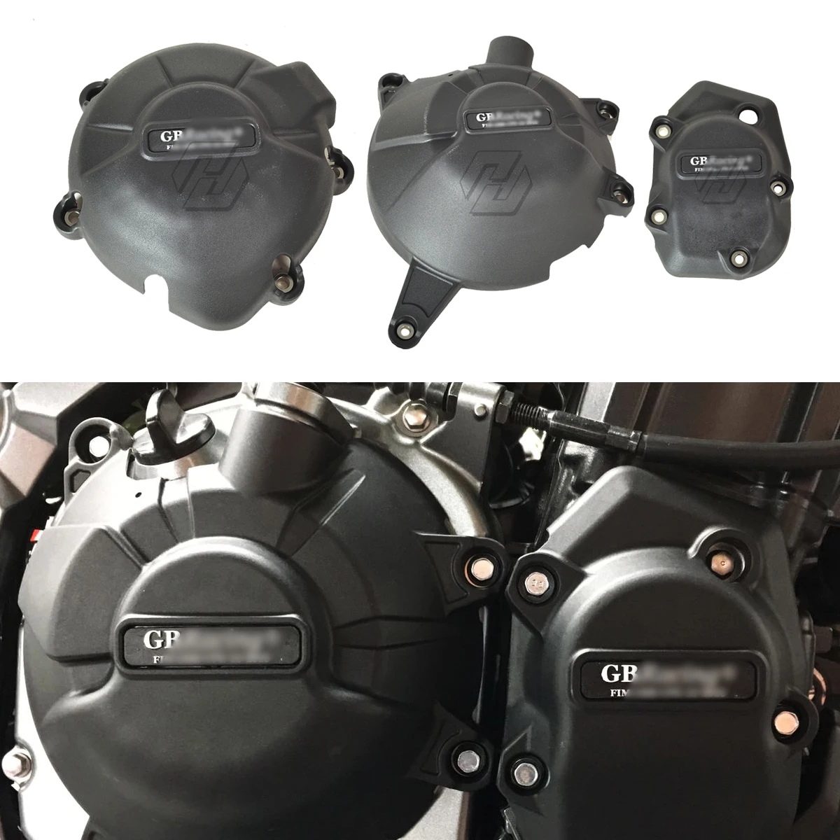 Za Kawasaki NINJA Z900 2017 2018 2019 Pokrov Motorja za Zaščito Vodne Črpalke Komplet za GB Dirke