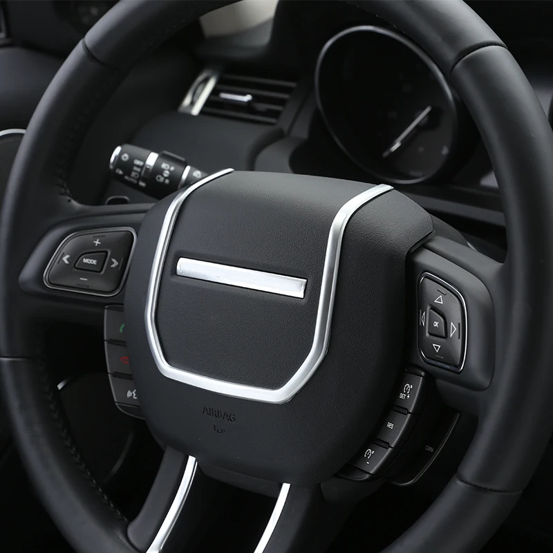 Za Land Rover Range Rover Evoque notranja Oprema 2012-2017 ABS Chrome Volan Dekorativni Trakovi Kritje Trim Nalepke
