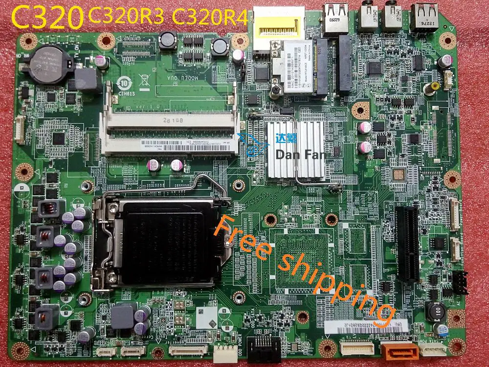 Za Lenovo C320 C320R3 C320R4 all-in-one Motherboard CIH61S LGA1155 Mainboard testiran v celoti delo
