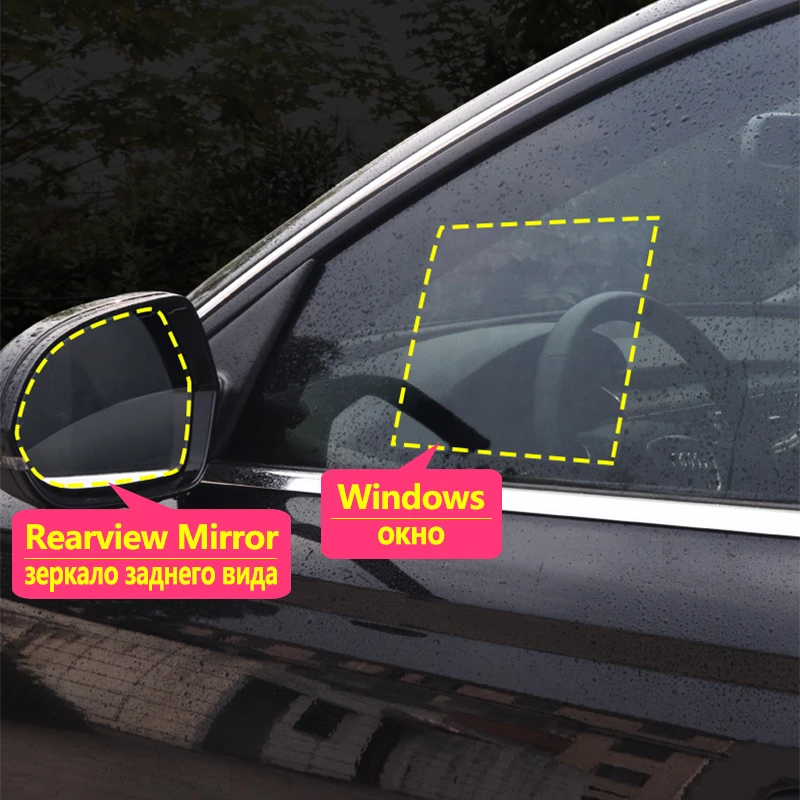 Za Lexus JE 2006-2019 XE20 XE30 Anti Meglo Rearview Mirror Rainproof Anti-Fog Filmov Pribor IS250 300 250 300h 350 200d 220d