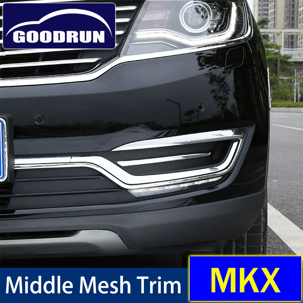 Za Lincoln MKX Spremembe Dodatki Spredaj Meglo Lučka Dekorativne Luči Nižji Srednji Očesa Okvir Trim Pokrov